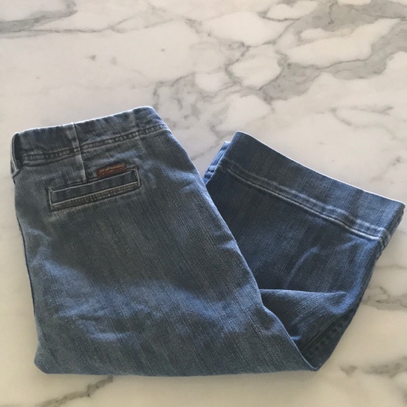 Seven7 Pants - Seven for All Mankind  Bermuda Jean Shorts. Sz 26.